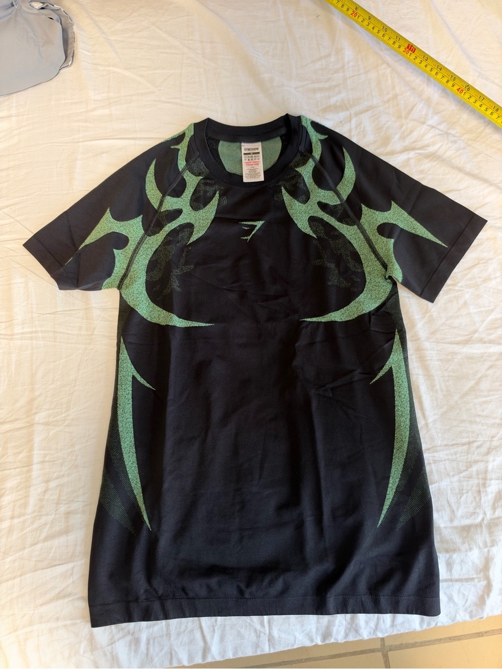 Gymshark Storm Seamless - Black/Green Medium